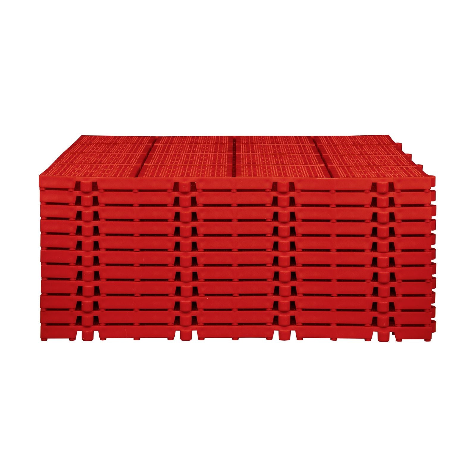 11 Stk. Universal Werkstattboden Klickfliesen aus Kunststoff, 300x300x11 mm, ca. 1 qm, für innen und außen