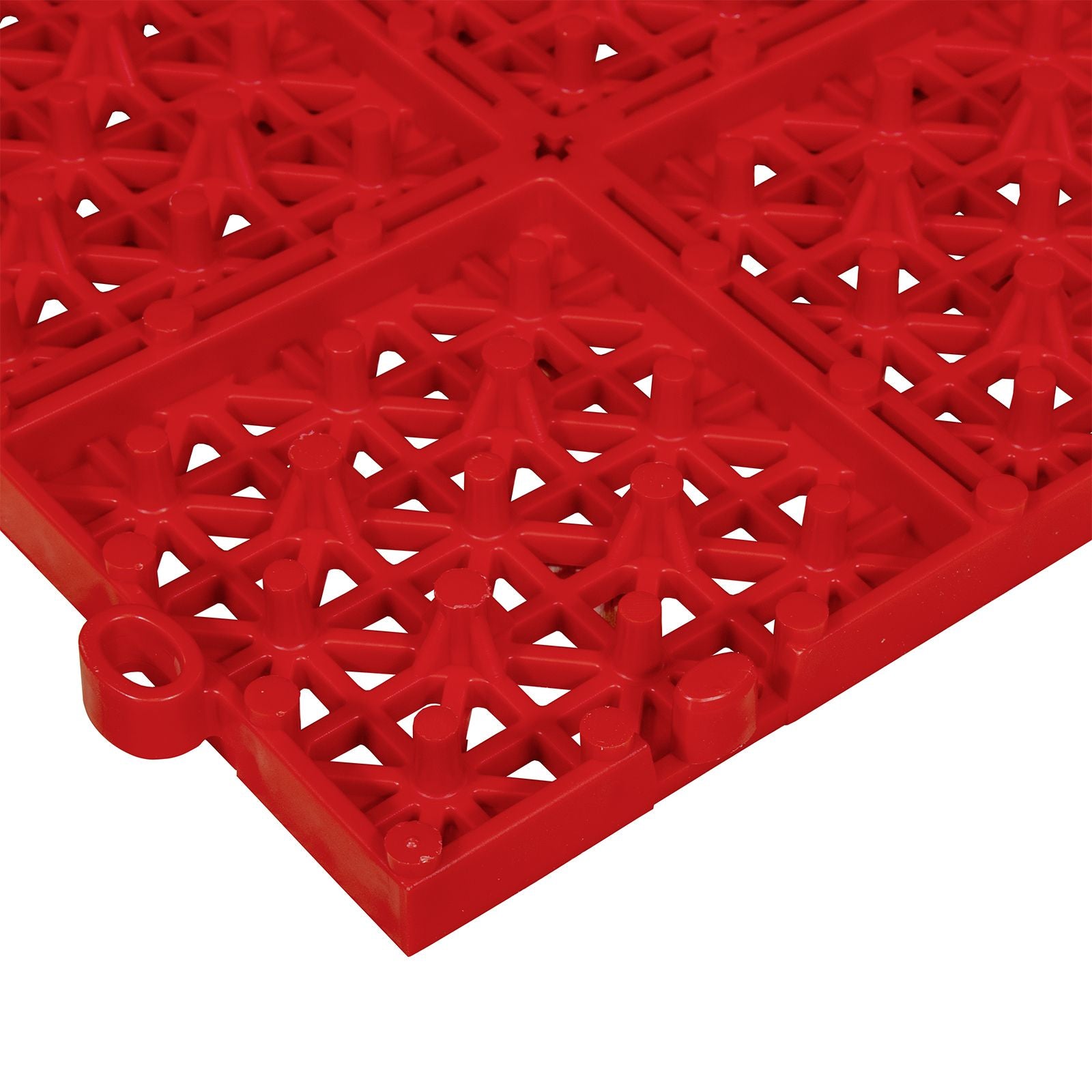 11 Stk. Universal Werkstattboden Klickfliesen aus Kunststoff, 300x300x11 mm, ca. 1 qm, für innen und außen