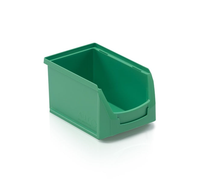 6 Stk. Sichtlagerkasten ToBi (M), 230x150x125 mm (LxBxH), 3 Liter, stapelbar, aus PP