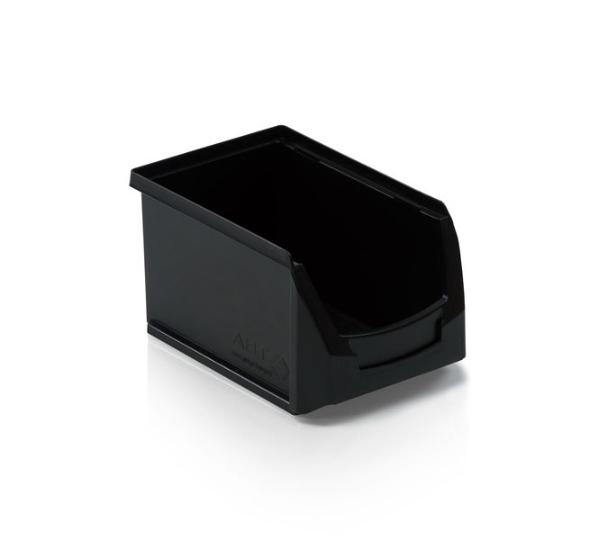 6 Stk. Sichtlagerkasten ToBi (M), 230x150x125 mm (LxBxH), 3 Liter, stapelbar, aus PP