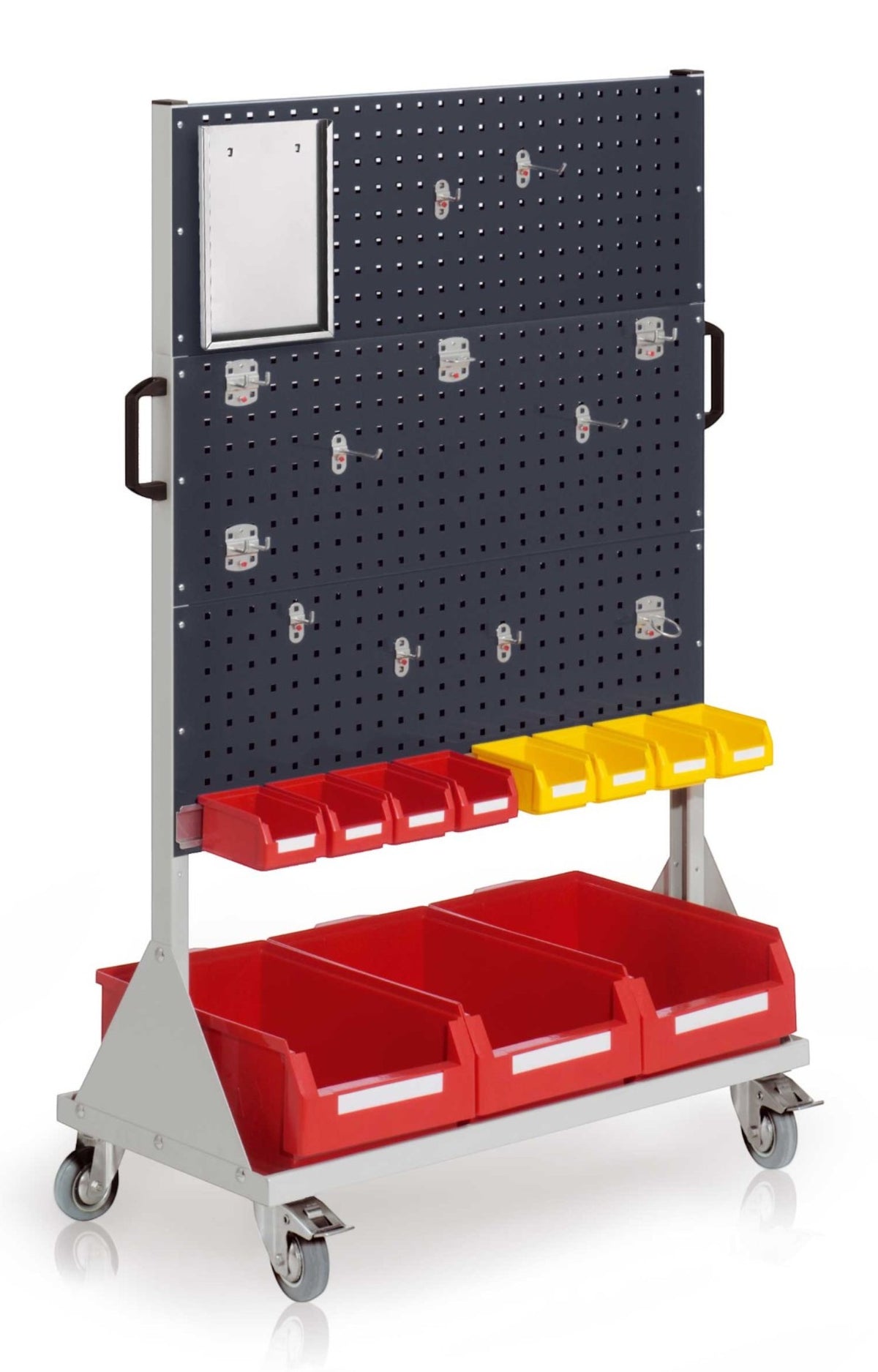 Ensemble de 110 crochets pour panneau perforé, porte-outils pour panneau perforé, pour panneau perforé à outils