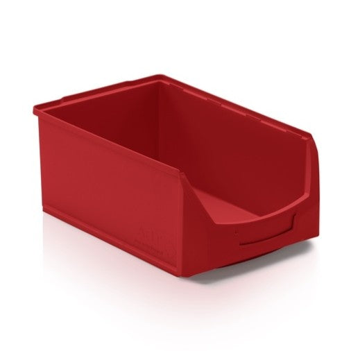 6 Stk. Sichtlagerkasten ToBi (XL), 500x310x200 mm (LxBxH), 24 Liter, stapelbar, aus PP