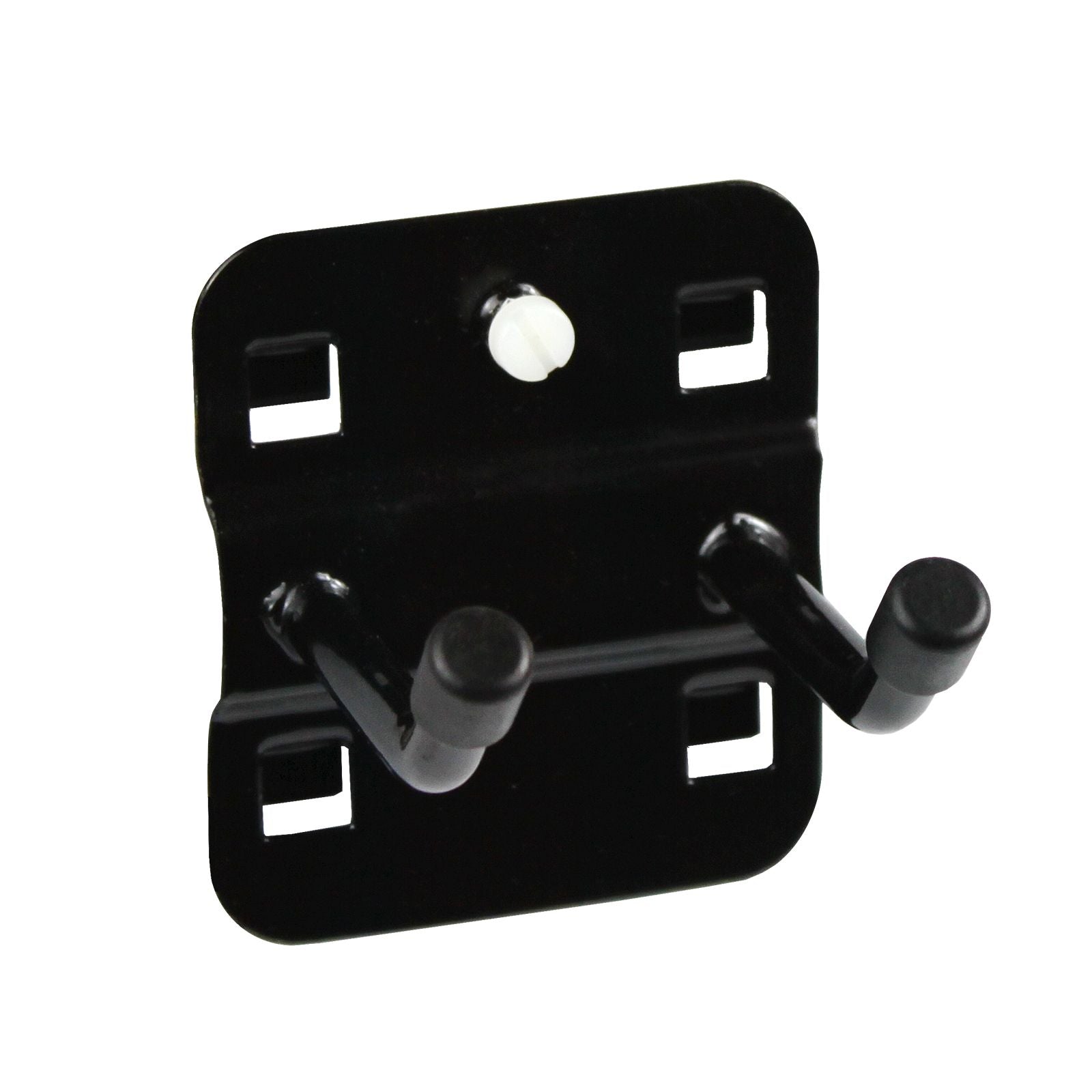 Lochwandhaken, Werkzeughalter für Lochwand, doppelt mit abgeschrägtem Hakenende