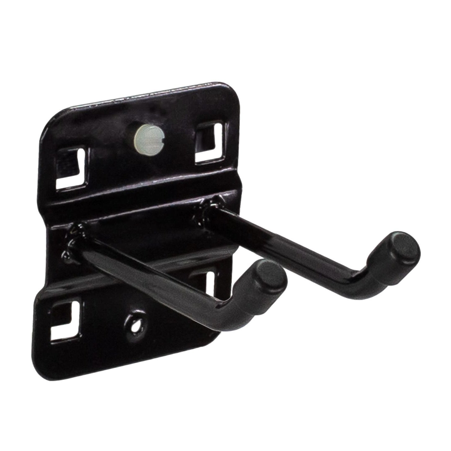 Lochwandhaken, Werkzeughalter für Lochwand, doppelt mit abgeschrägtem Hakenende