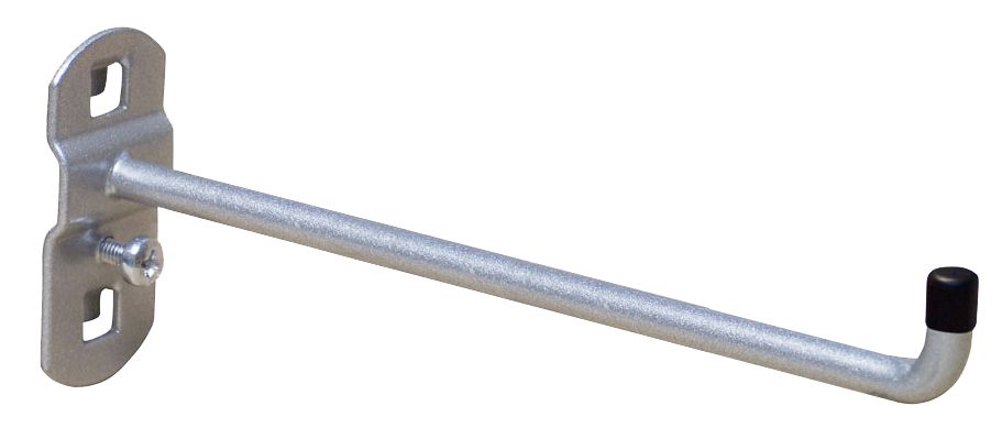 Lochwandhaken, Werkzeughalter für Lochwand, Haken mit senkrechtem Ende, 1-fach