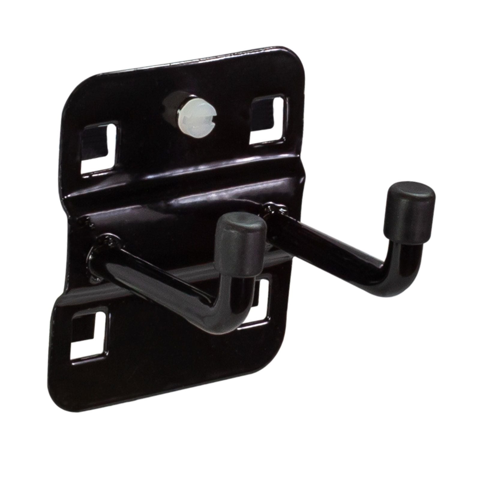 Lochwandhaken, Werkzeughalter für Lochwand, Haken mit senkrechtem Ende, breit, 2-fach