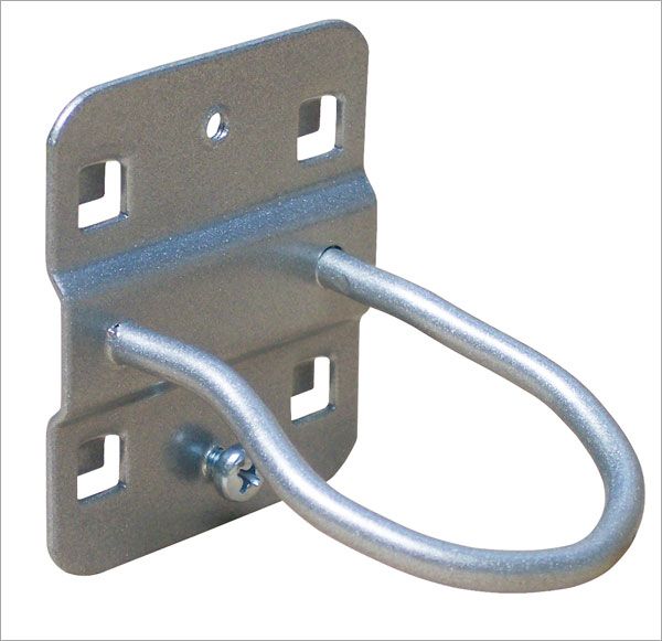 Lochwandhaken, Werkzeughalter für Lochwand, Maschinenhalter, Halterung abgerundet