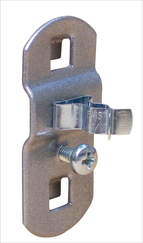 Lochwandhaken, Werkzeughalter für Lochwand, Werkzeugklemme, Klemmhalter, schmal, 1-fach