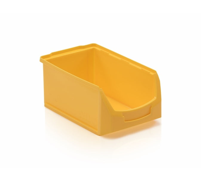 6 Stk. Sichtlagerkasten ToBi (L), 350x210x150 mm (LxBxH), 7 Liter, stapelbar, aus PP