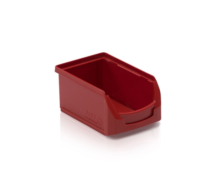 6 Stk. Sichtlagerkasten ToBi (S), 160x104x75 mm (LxBxH), 0,8 Liter, stapelbar, aus PP