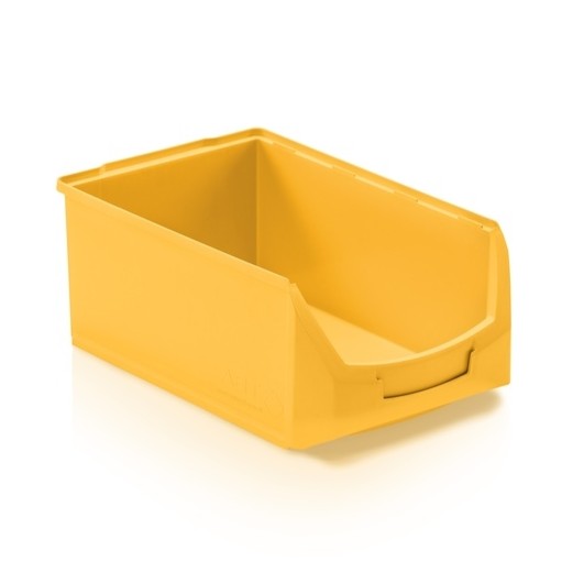 6 Stk. Sichtlagerkasten ToBi (XL), 500x310x200 mm (LxBxH), 24 Liter, stapelbar, aus PP