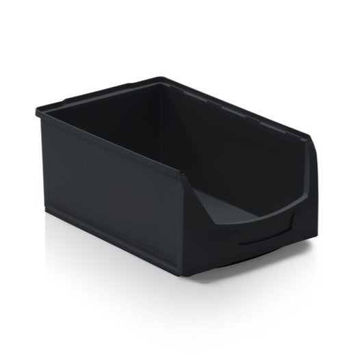 6 Stk. Sichtlagerkasten ToBi (XL), 500x310x200 mm (LxBxH), 24 Liter, stapelbar, aus PP