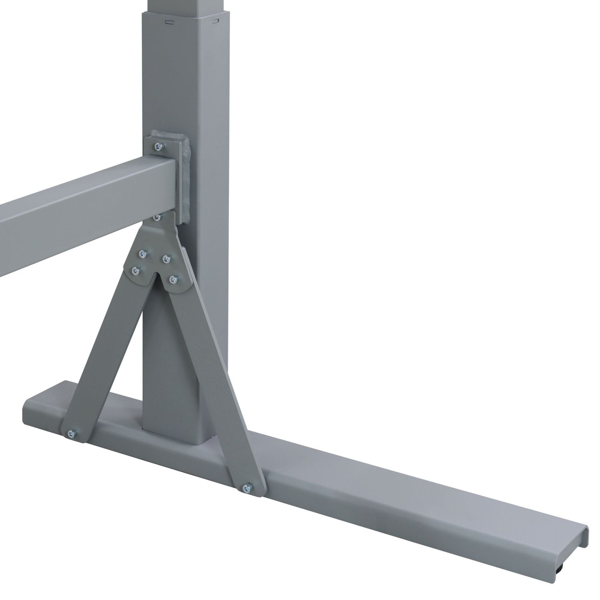 Werkbank XL, elektrisch verstellbar, 2000x750x700-1170 mm, mit Lochwand, 50 mm Buche massiv, extra stabil, 350 kg Traglast