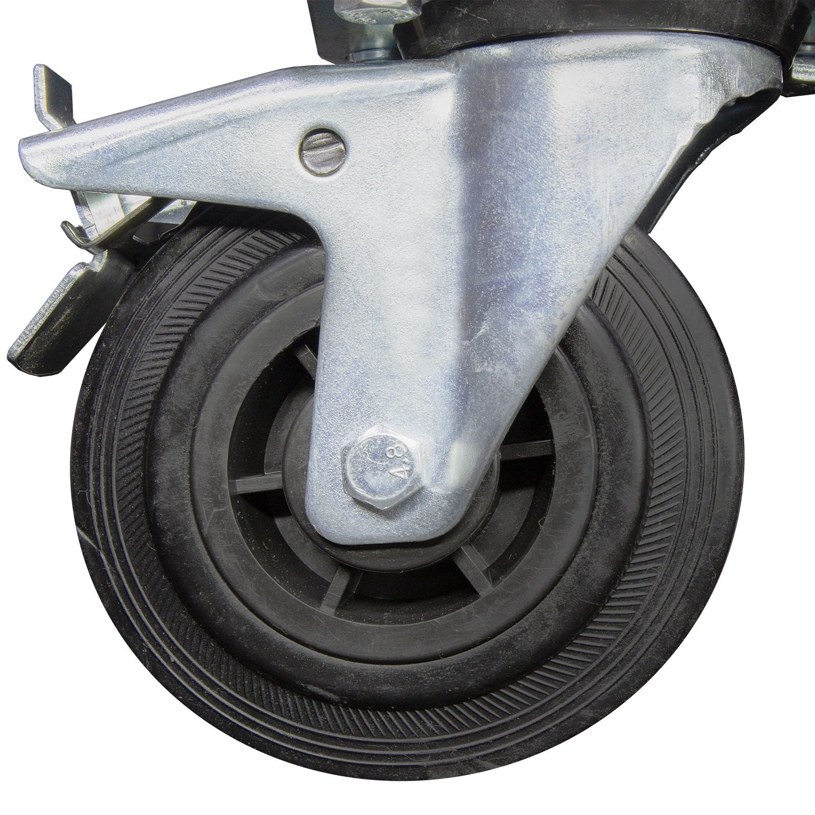 Werkstatt KFZ Rollwagen mit 7 Schubladen & rückseitiger Lochwand, Korpus Anthrazitgrau RAL7016, 750x475x985 (BxTxH)