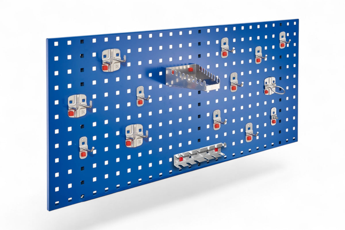110-piece set of pegboard hooks, tool holders for pegboards, for tool pegboards