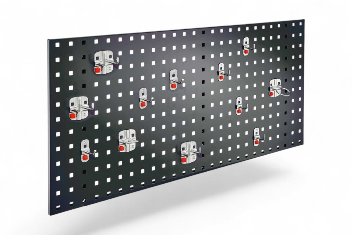 110-piece set of pegboard hooks, tool holders for pegboards, for tool pegboards
