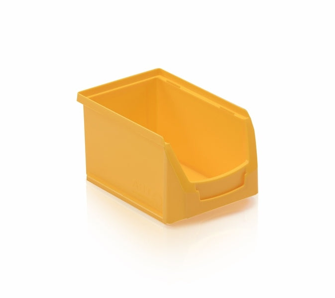 6 Stk. Sichtlagerkasten ToBi (M), 230x150x125 mm (LxBxH), 3 Liter, stapelbar, aus PP