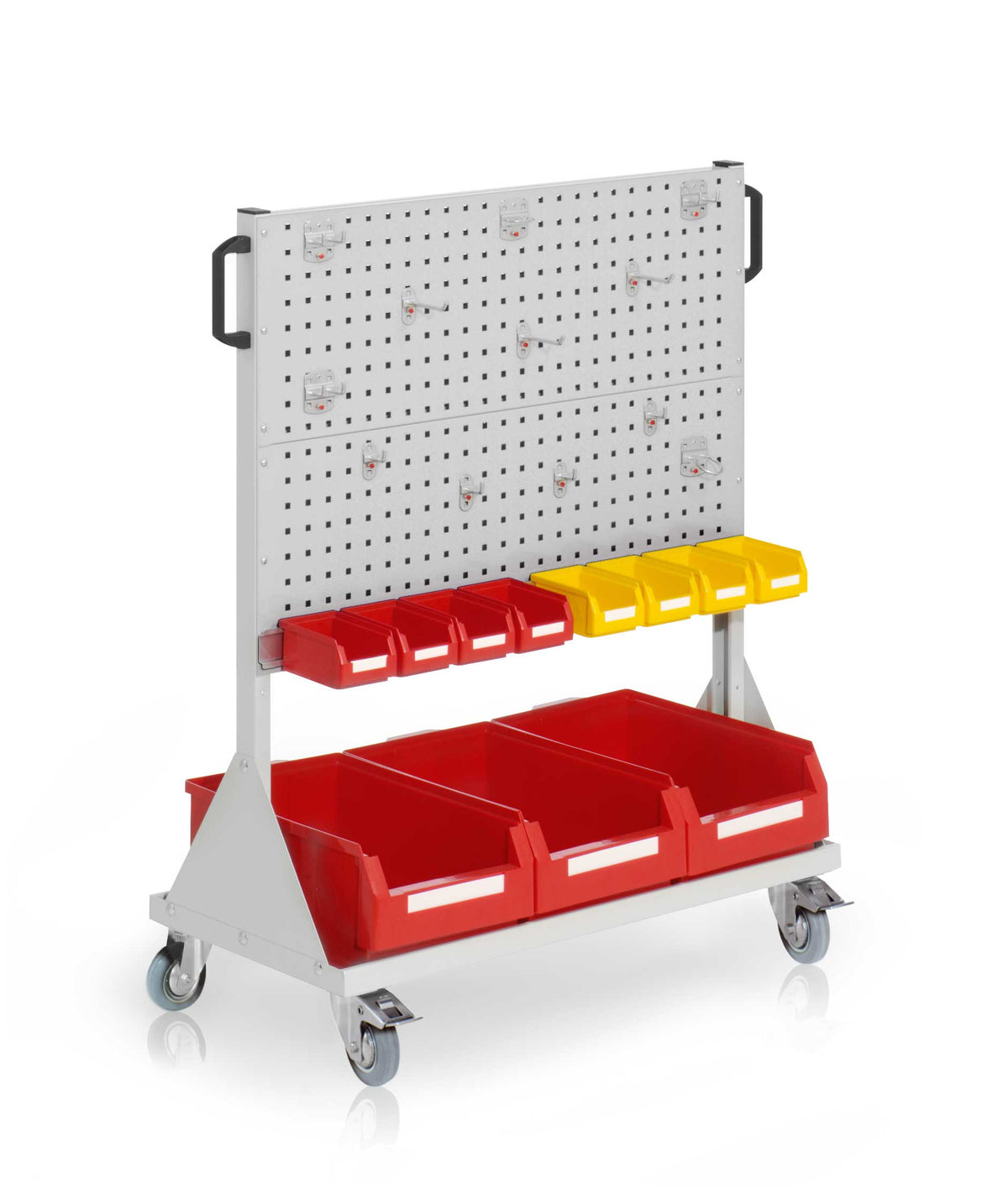 110-piece set of pegboard hooks, tool holders for pegboards, for tool pegboards
