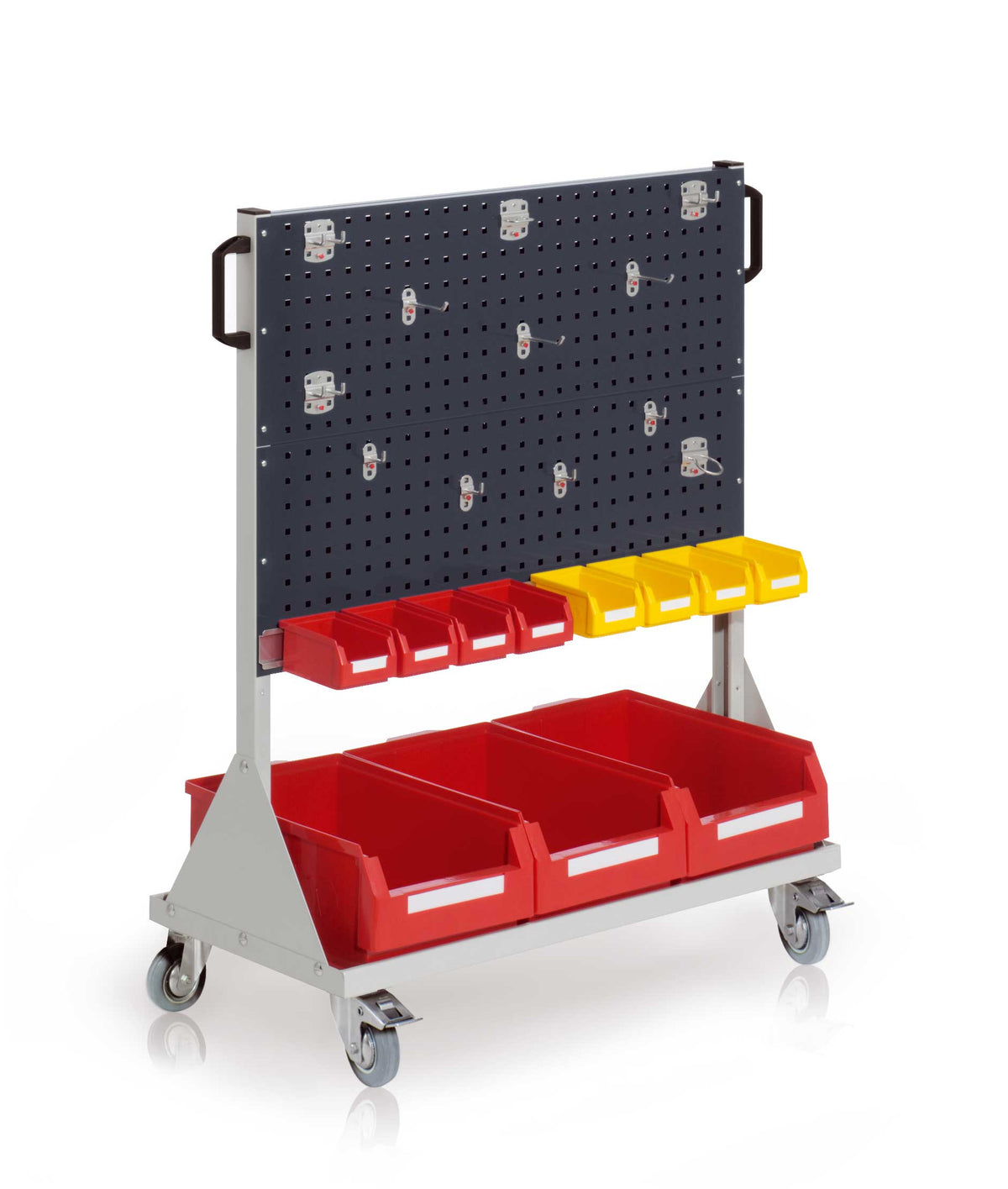 110-piece set of pegboard hooks, tool holders for pegboards, for tool pegboards
