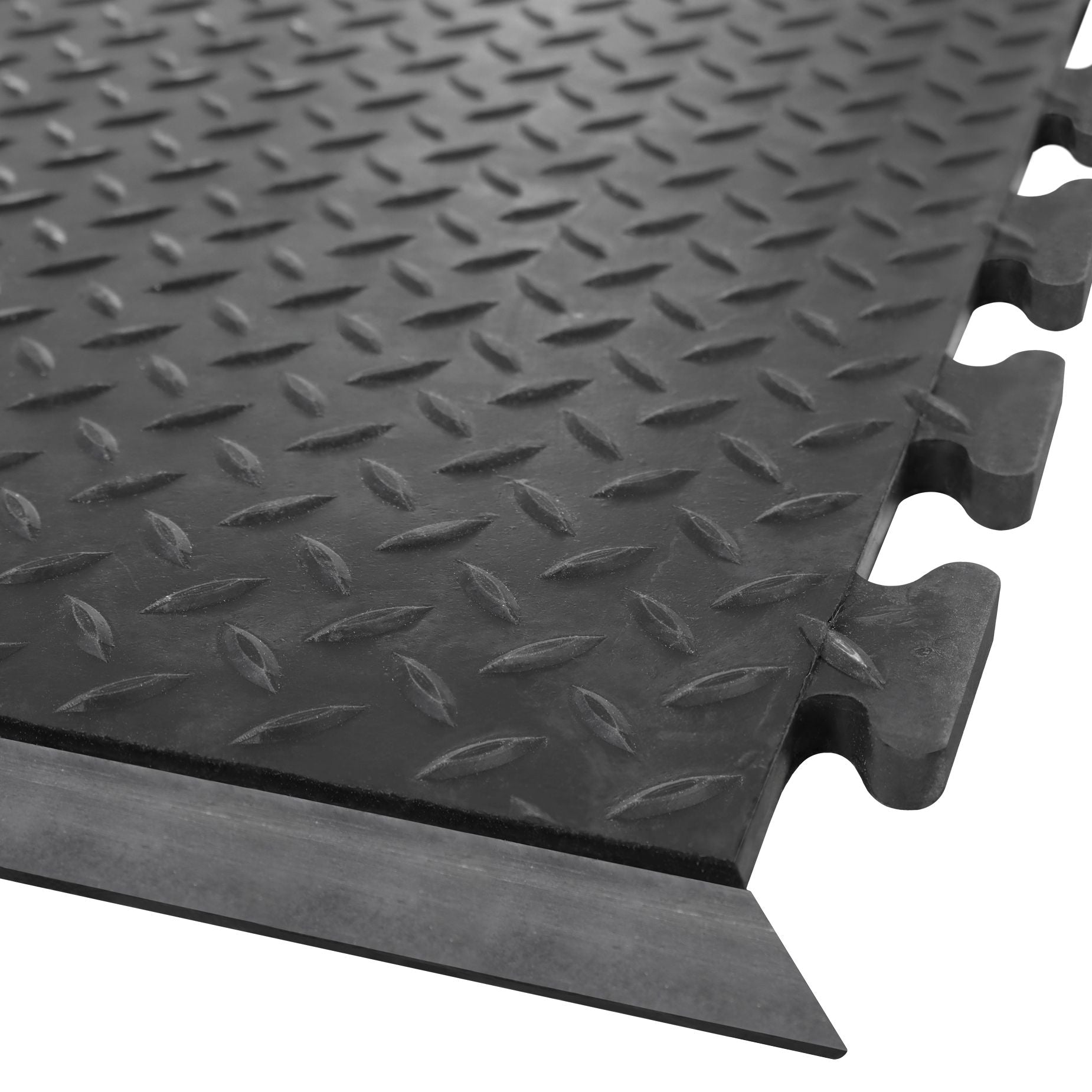 Anti-Ermüdungsmatte für den Arbeitsplatz, 3-tlg. , 2400x700 mm, aus Naturkautschuk