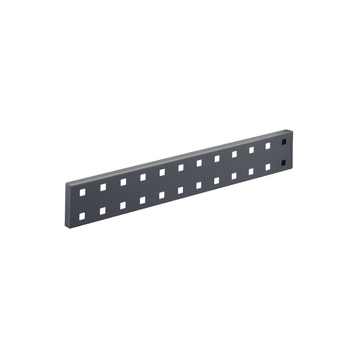 Tool perforated panel, perforated panel, perforated wall system, 1482x456 mm, made of sheet steel, powder-coated (XL)