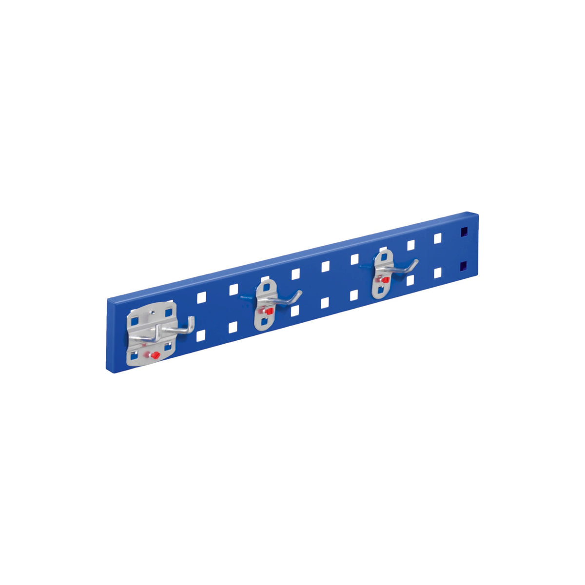 Tool perforated panel, perforated panel, perforated wall system, 1482x456 mm, made of sheet steel, powder-coated (XL)