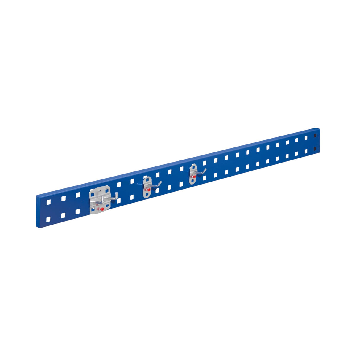 Tool perforated panel, perforated panel, perforated wall system, 1482x456 mm, made of sheet steel, powder-coated (XL)
