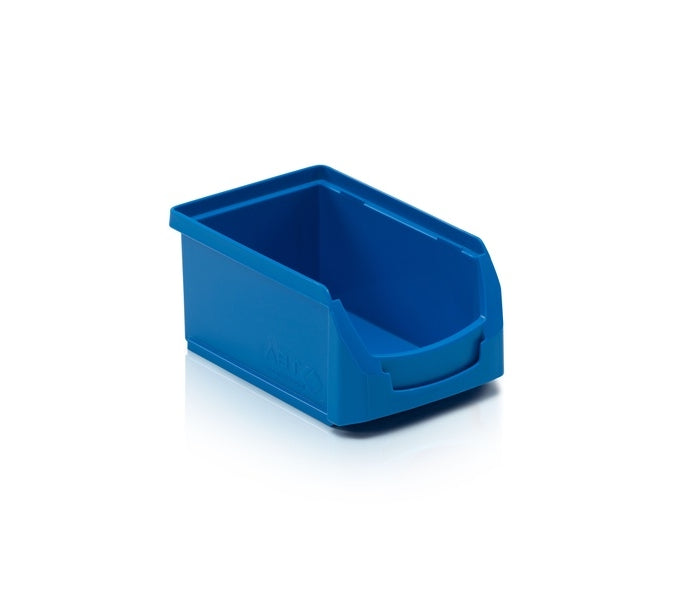 6 Stk. Sichtlagerkasten ToBi (S), 160x104x75 mm (LxBxH), 0,8 Liter, stapelbar, aus PP
