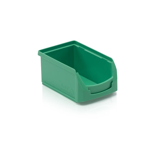 6 Stk. Sichtlagerkasten ToBi (S), 160x104x75 mm (LxBxH), 0,8 Liter, stapelbar, aus PP