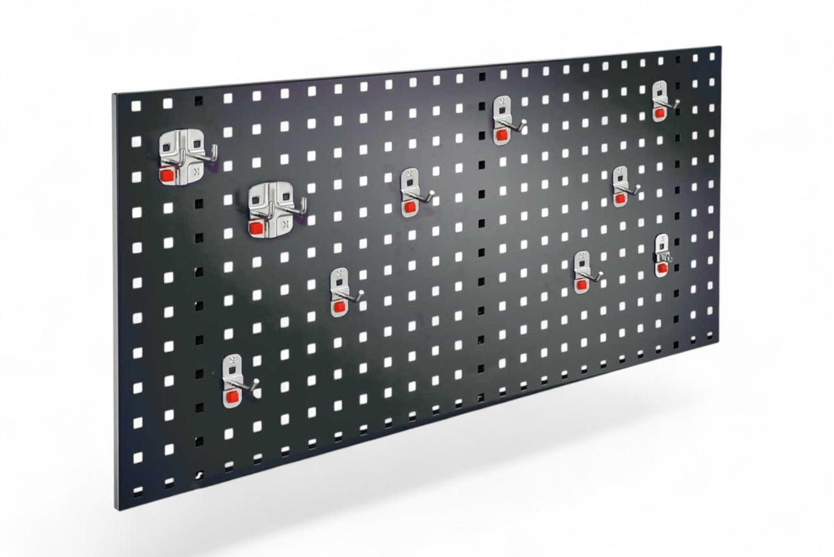 110-piece set of pegboard hooks, tool holders for pegboards, for tool pegboards